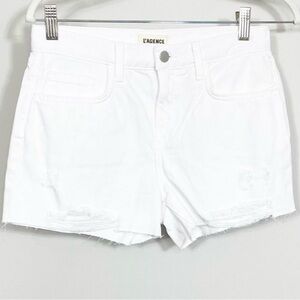 White lagence shorts